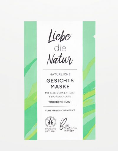 Liebe die Natur - natürliche Gesichtsmaske Aloe Vera 8 ml